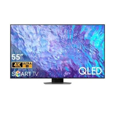 Samsung 55" Flat Qled 4K Resolution - Grey